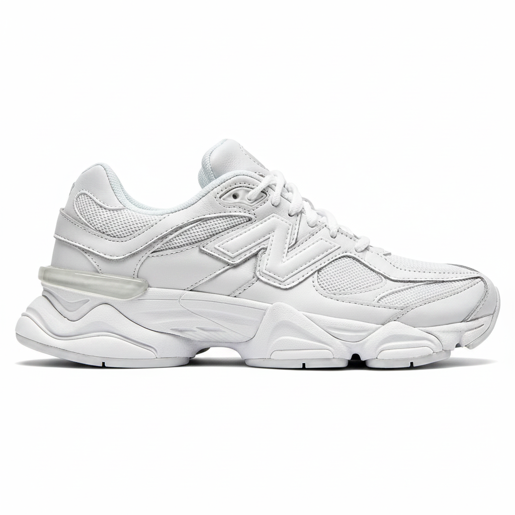 New Balance 9060 | Triple White – Verrazzano Boutique