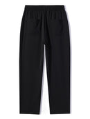 Relax Fit Long Sleeve 2 In 1 Waffle T-Shirt & Single Pleat Drawstring Straight Leg Pants