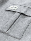Relax Fit Long Sleeve 2 In 1 Waffle T-Shirt & Relax Fit Straight Leg Jersey Cargo Pants