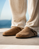 Old Money Suede Clogs