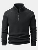 Quarter-Zip Fleece Sweatshirt & Polar Fleece Straight Leg Pants