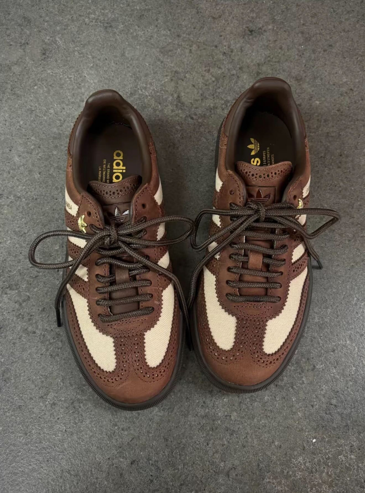 Adidas Samba WTR | Brown/Gold