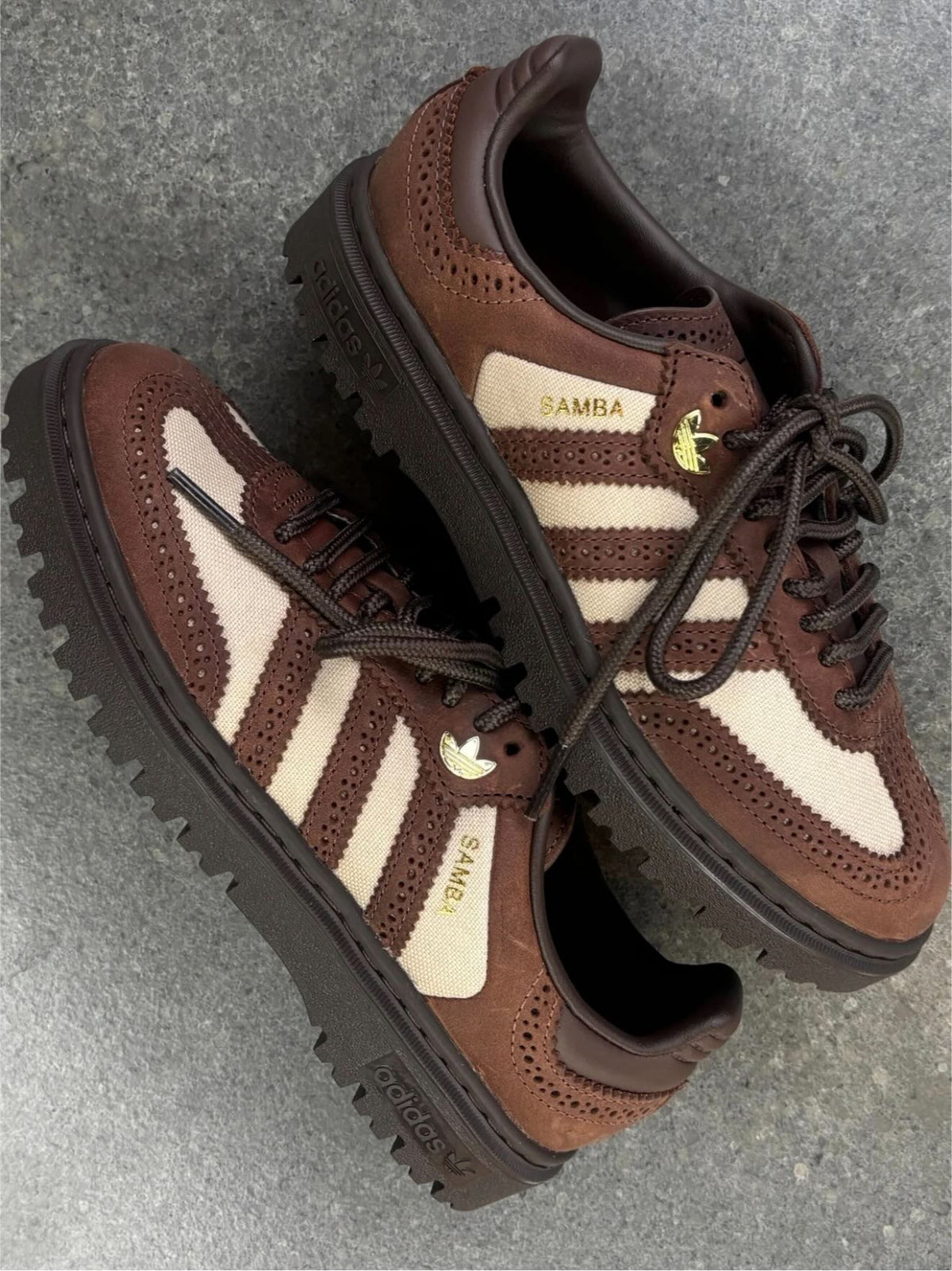 Adidas Samba WTR | Brown/Gold
