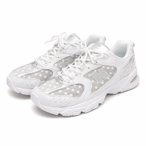 NB - 530 Polka Silver Dots