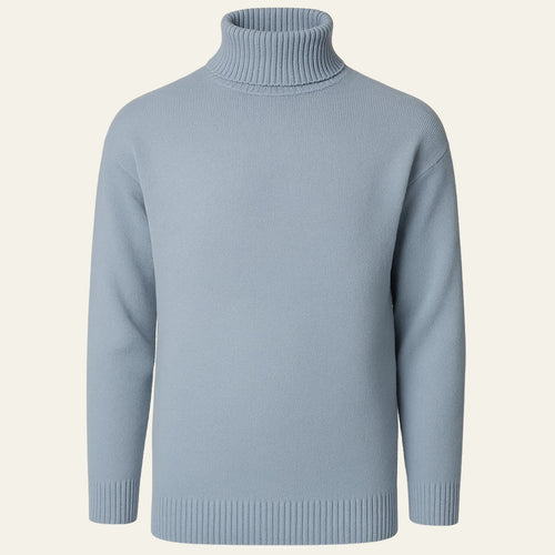 The Sloane Cotton Knit Turtleneck