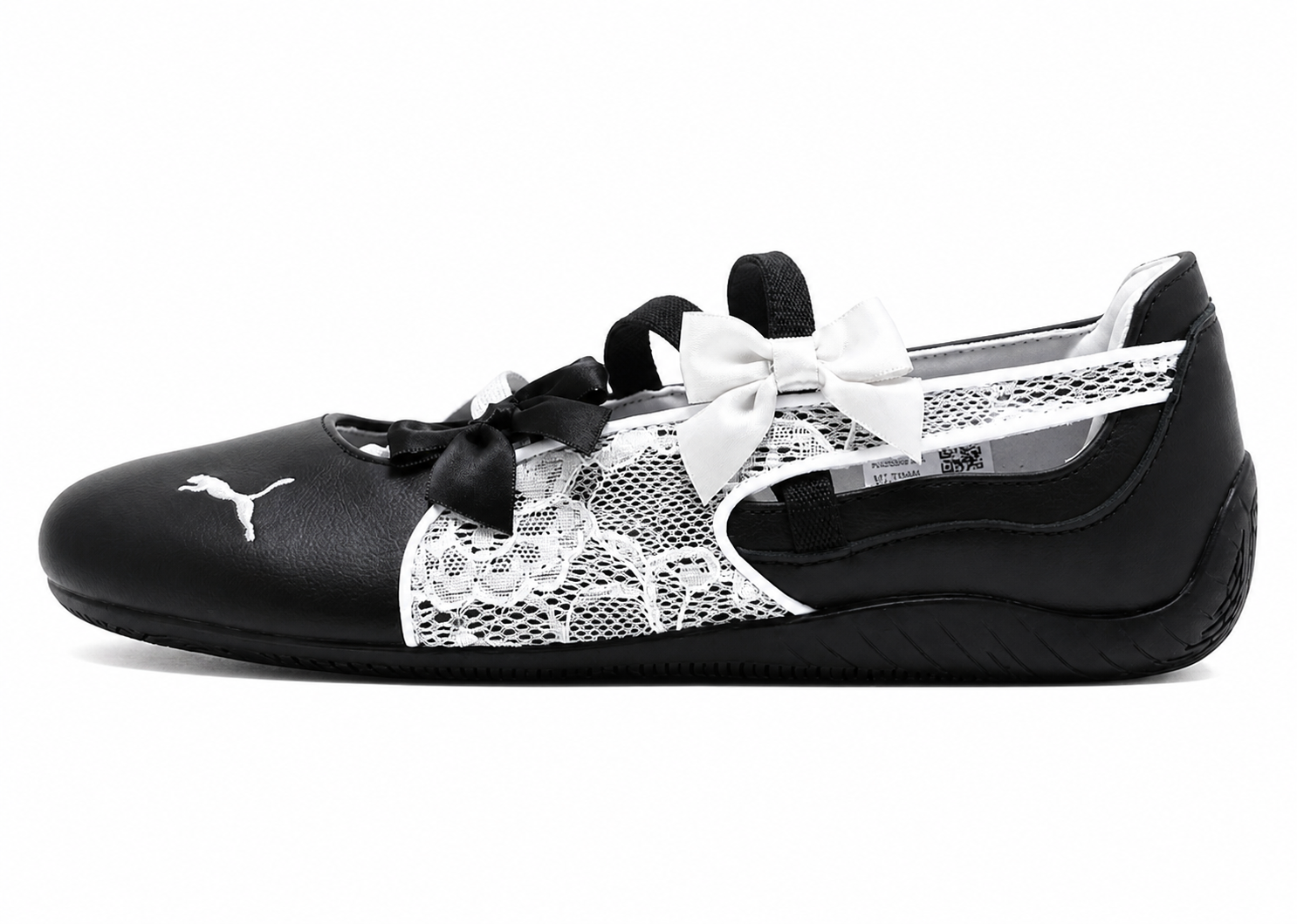 Puma Ballet Lace  "Black and White Edition"