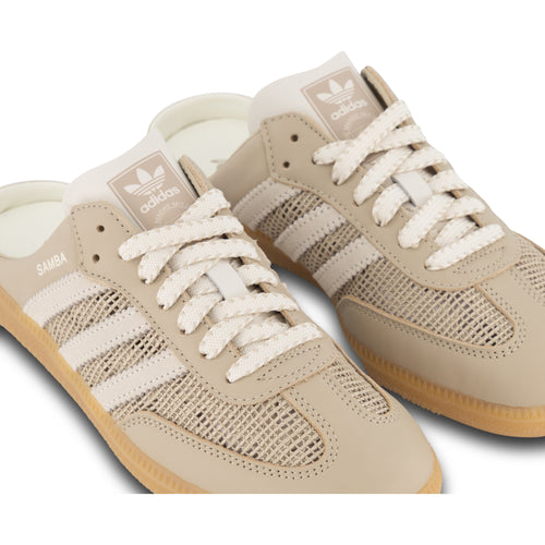 adidas Samba Mule – Khaki Three / Off White – detail