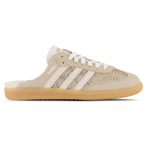 adidas Samba Mule – Khaki Three / Off White – side profile