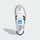 adidas Samba OG Mule Classic – Cloud White / Core Black – top view