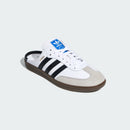 adidas Samba OG Mule Classic – Cloud White / Core Black – front three-quarter view