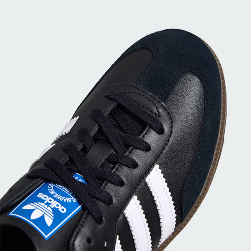 adidas Samba OG Mule Classic – Core Black / Cloud White – detail