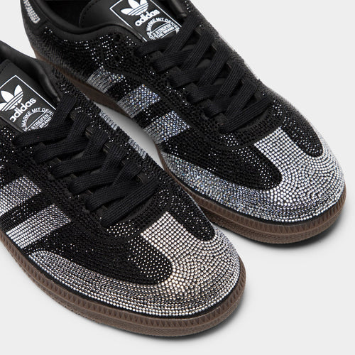 Adidas Samba OG "Black Rhinestone Silver"