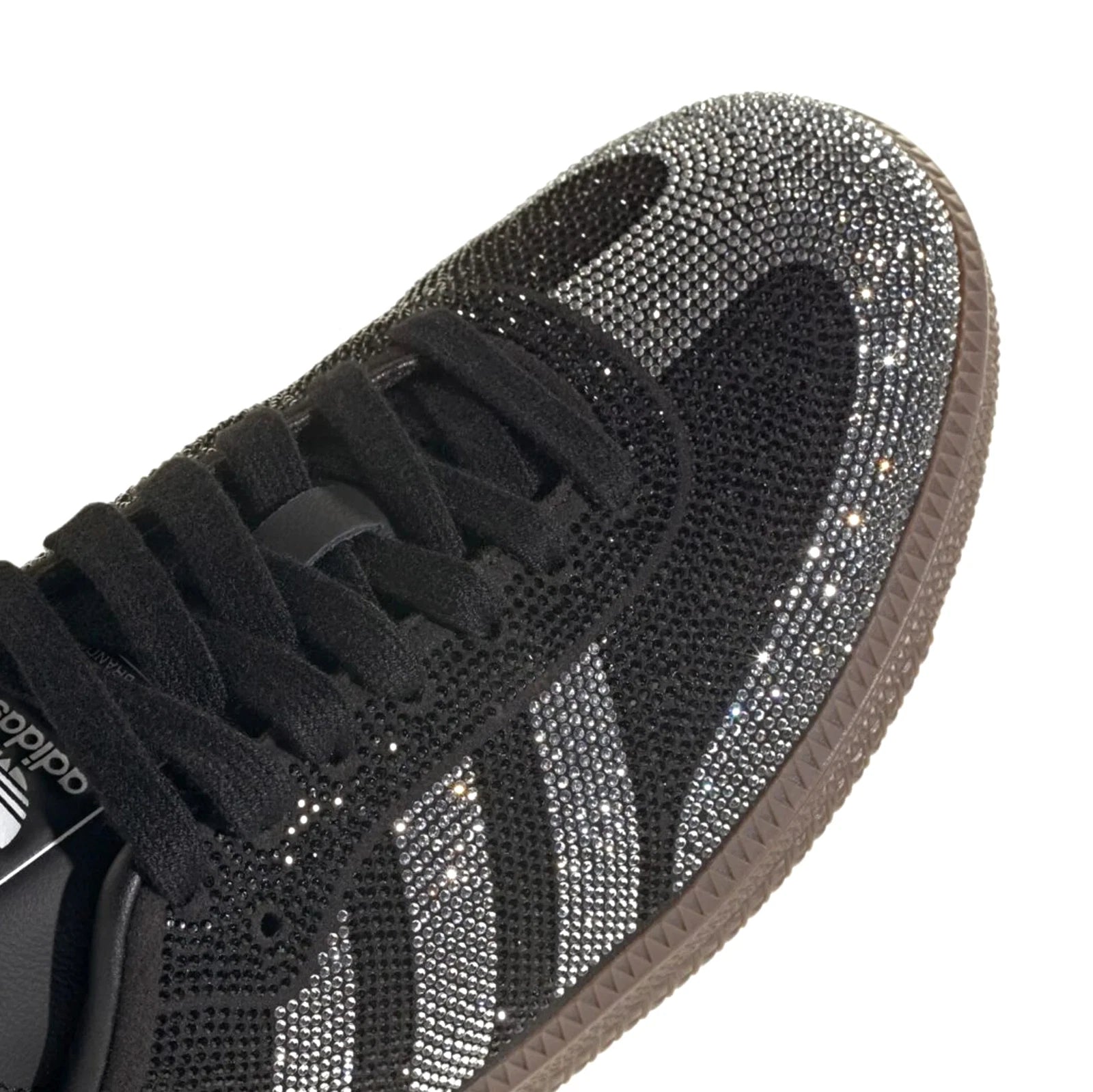 Adidas Samba OG "Black Rhinestone Silver"