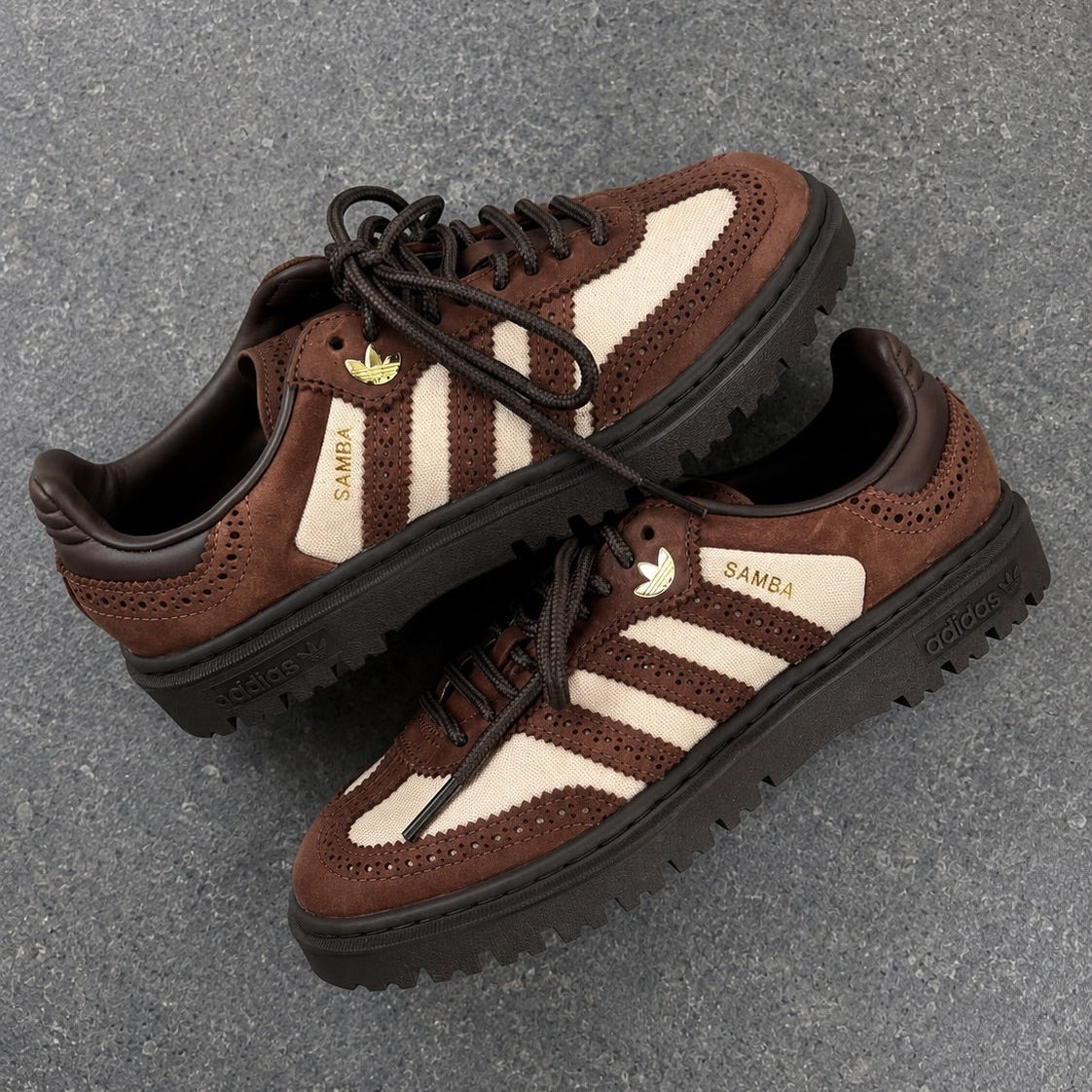 Adidas Samba WTR | Brown/Gold