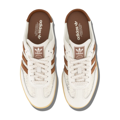 adidas Samba Mule – Off White / Preloved Brown – top view