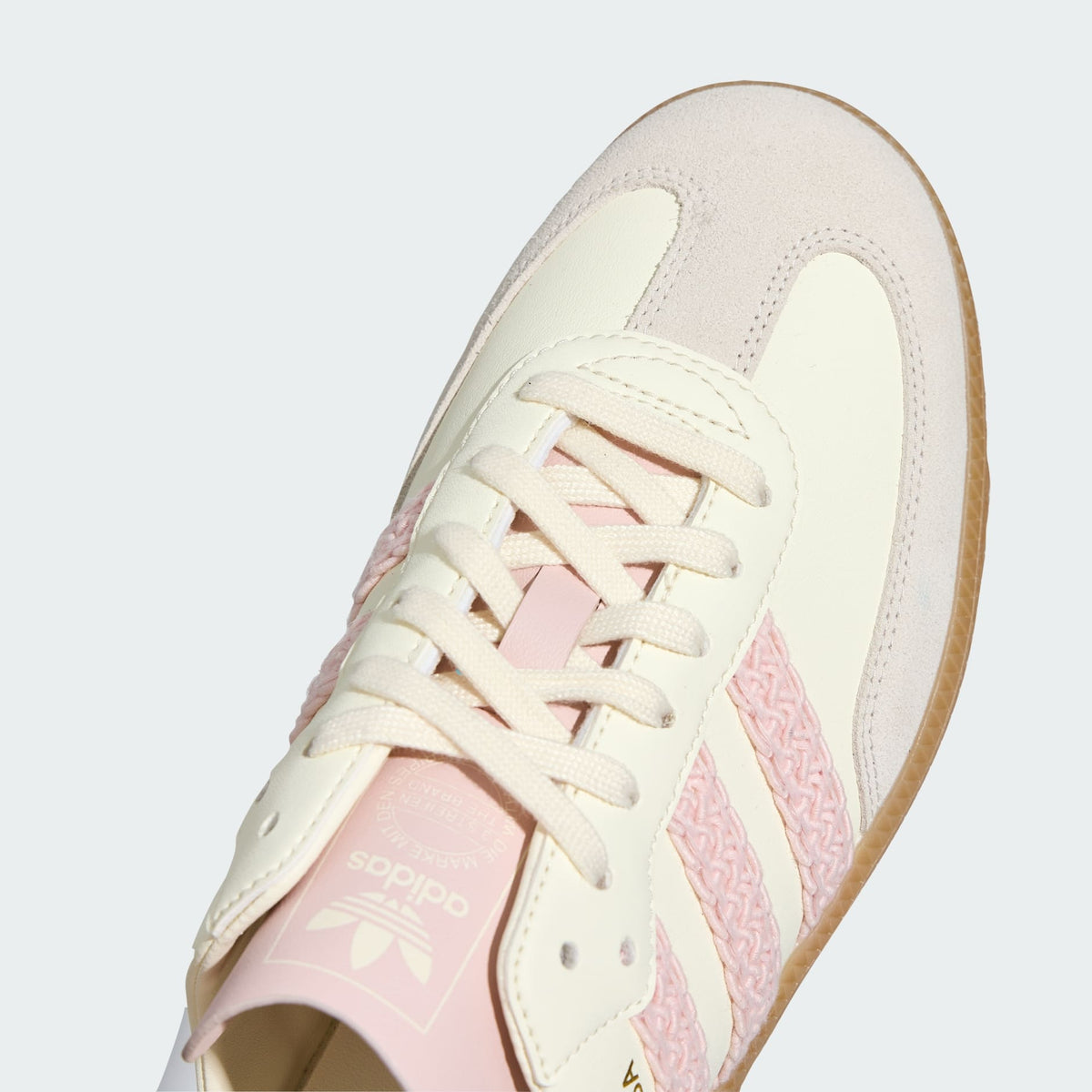 adidas Samba Mule – Off White / Sand Pink – detail
