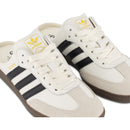 adidas Samba OG Mule Satin Lace Edition – Cloud White / Core Black – detail