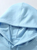 Paris Print Cotton Blend Hoodie & Jogger Pants